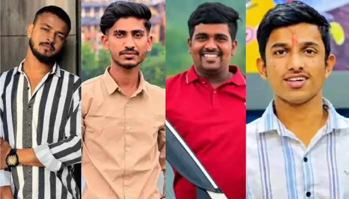 Satara Accident | The last glimpse of Kolhapur's Mahalaxmi! Near Karad, a deadly accident kills 4 young men from Satara; 3 friends seriously injured